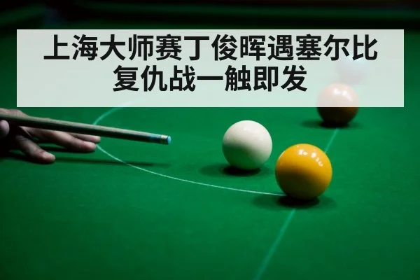 上海大师赛丁俊晖遇塞尔比 复仇战一触即发